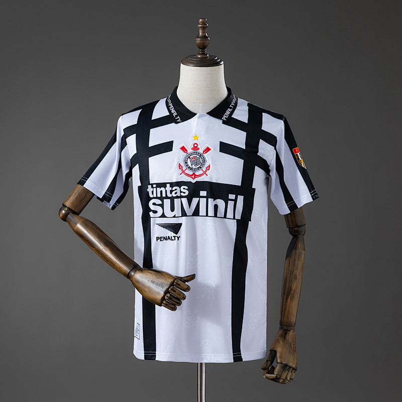 Camiseta retro de visitante del Corinthians 1996, tallas S-XXL